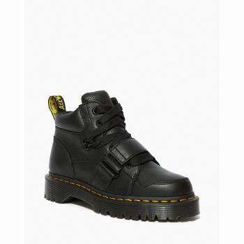 Dr Martens Női Zuma Ii Bőr Chunky Bakancs Fekete